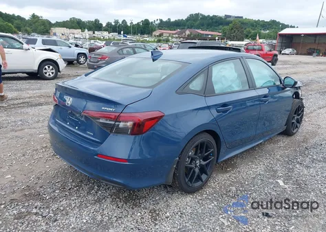 2025 Honda Civic Hybrid Sport/Sport Touring из США, поврежденный, VIN 2HGFE4F88SH342196